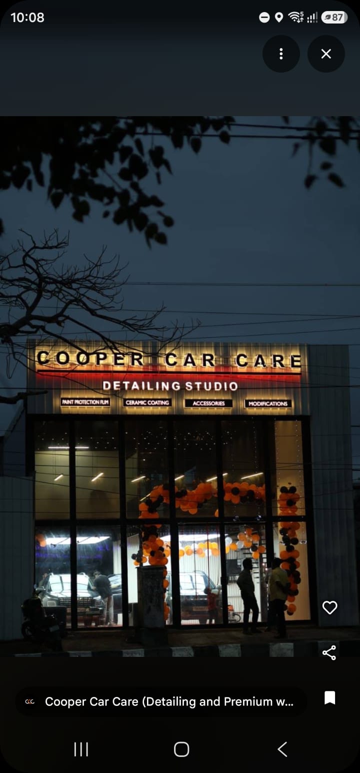 Cooper car care Detailing studio